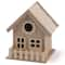 8 Pack: 7&#x22; Wood Birdhouse with Fence by Make Market&#xAE;